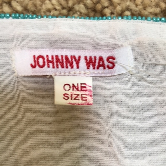 NWT! JOHNNY WAS was OS beaded aster tunic - Picture 6 of 10